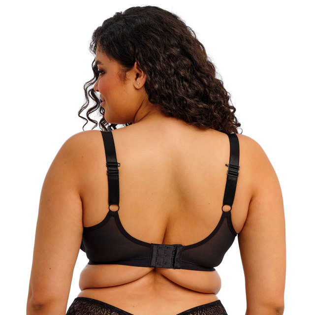 Tiernie Plunge Bh Stretch Black