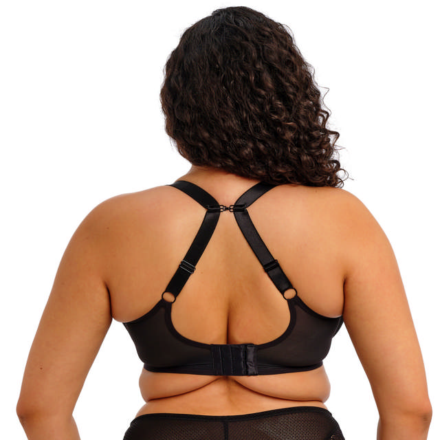 Tiernie Plunge Bh Stretch Black