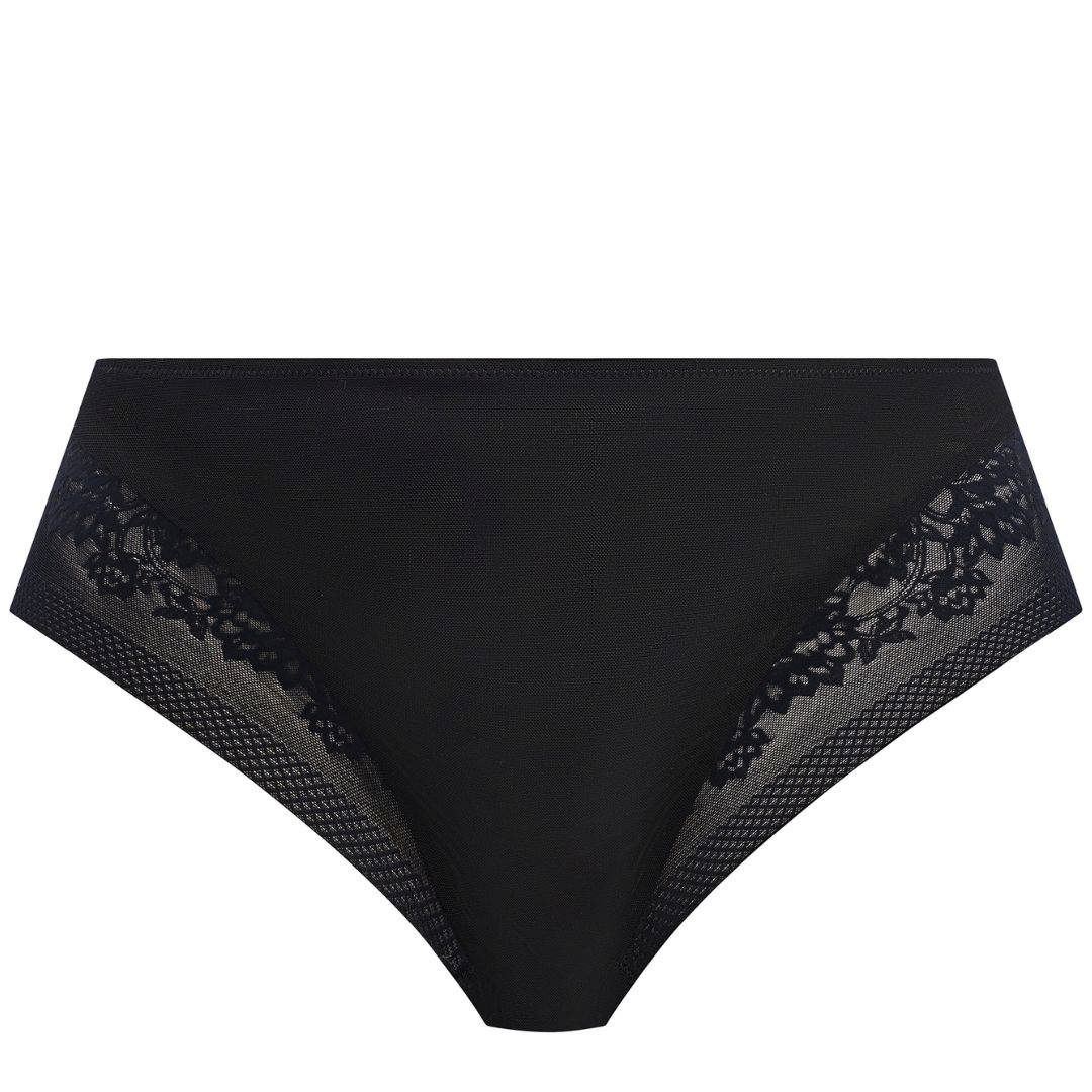 Nerina High Leg Brief Black