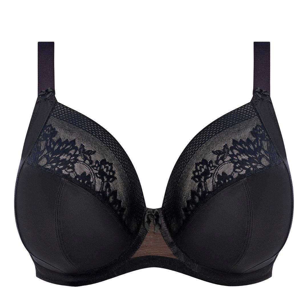 Nerina Plunge Bygel Bh Black