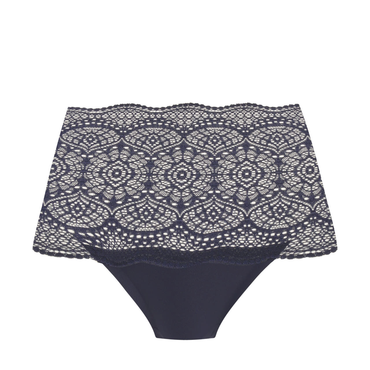 Lace Ease Invisible Maxitrosa Navy One Size