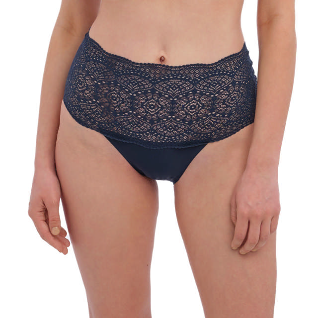 Lace Ease Invisible Maxitrosa Navy One Size