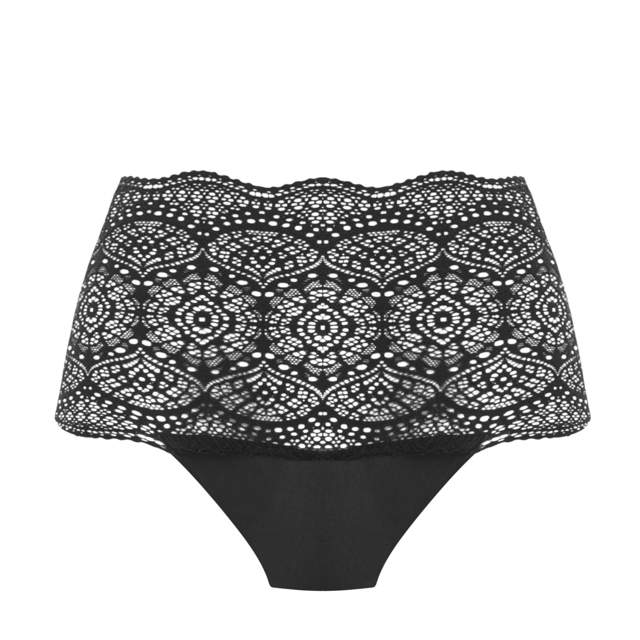 Lace Ease Invisible Maxitrosa Black One size