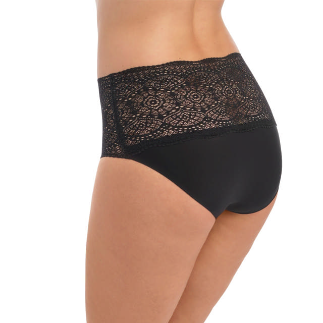 Lace Ease Invisible Maxitrosa Black One size