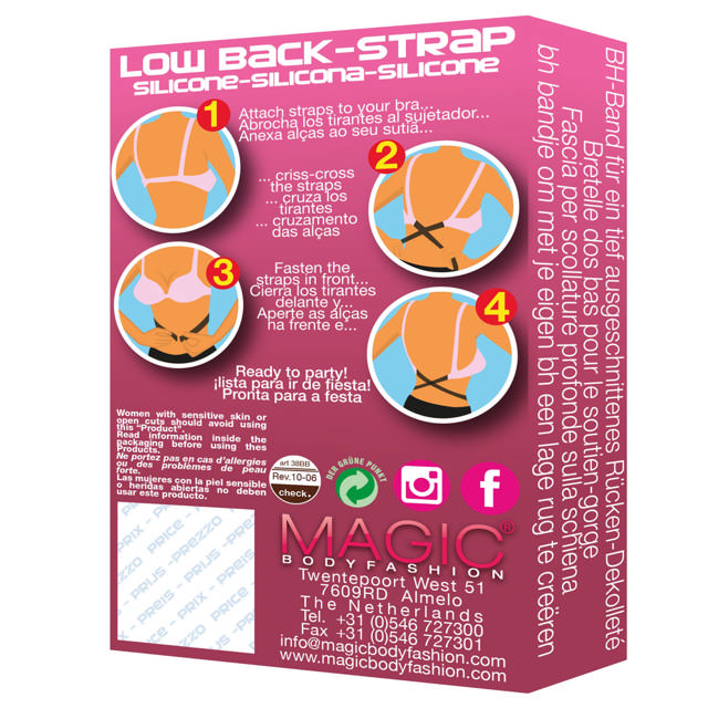 Low Back Straps Black One size